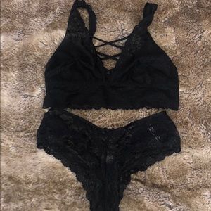 NWOT VS Sexy bralette and underwear